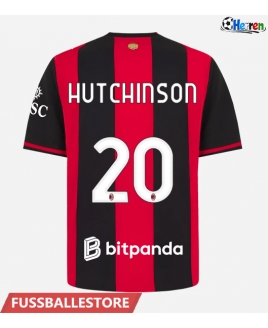 Günstige AC Milan Omari Hutchinson #20 Heimtrikot 2026-27 Kurzarm